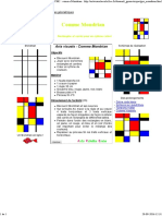 Arts Visuels Ecole - Comme Mondrian