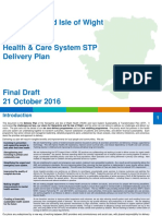 Hampshire and Isle of Wight NHS Sustainability and Transformation Plan