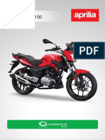 Aprilia STX 150 Especificaciones Tecnicas