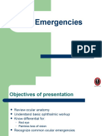 K.15 Ophtalmologic Emergencies