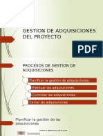 Gestion de Adquisiciones Del Proyecto