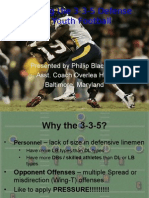 3-3-5 Defense For Youth Football