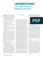 Foulants and Cleaning Procedures of RO Membrane