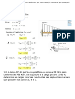 Resistência Dos Materiais 1 Lista de Exercícios
