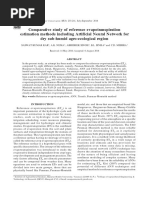 Comparative Study of Reference Evapotranspiration Estimation Methods Including Artificial Neural Network For Dry Sub-Humid Agro-Ecological Region