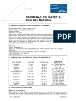 Hoja de Seguridad Gas Natural343 - 98269 PDF