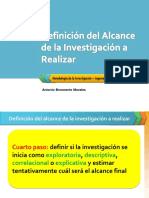 Alcance de La Investigación