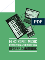 Berklee Online Electronic Music Production Degree Major Handbook