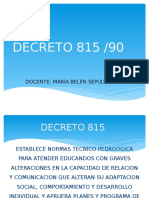 Decreto 815