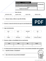 2º Ano Estudo Do Meio Trimestral PDF