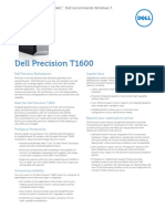 Precision t1600 Spec Sheet