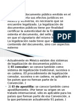 Tipos de Legalizacion de Documentos