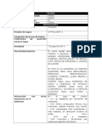 Perfil Toxicologico MCROMO