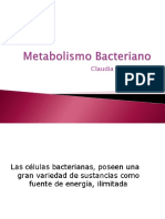 Metabolismo Bacteriano PDF