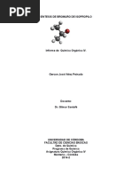 Informe de Síntesis de Bromuro de Isopropilo