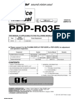 Pioneer Pdp-R03e Plasma Receiver