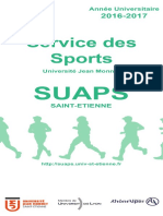 Planning Du SUAPS 2016-2017