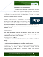 Procedimiento Seguro Mantenimiento de Piscinas PDF