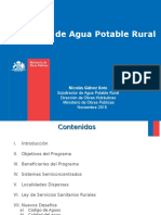 Programa de Agua Potable Rural