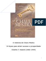 Charles F. Haanel - A Chave Mestra