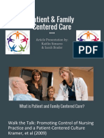 Patient Centered Care