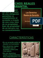 Derecho Romano, Derechos Reales de Garantia