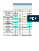 Project Detail Slab ID S1 S2: Design of One Way Slabs