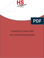 Manual - Excel Intermédio e Avançado