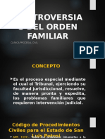 Controversias Del Orden Familiar