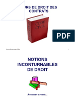 Droit Des Contrats