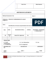 NMS 2-MS-Rectification of Excess Gap Between The Door Frame and Wall