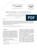 Supply Chain Integration in Vendor-Managed Inventory: Yuliang Yao, Philip T. Evers, Martin E. Dresner