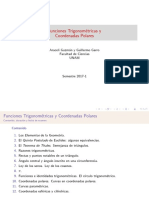 Funciones Trigonométricas y Coordenadas Polares