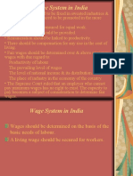 Components of Wage System in Human Resource Management