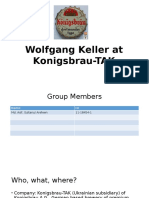 Wolfgang Keller at Konigsbrau-TAK Presentation