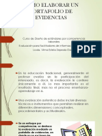 Como Elaborar Un Portafolio de Evidencias