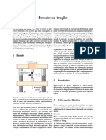 Ensaio de Tração PDF