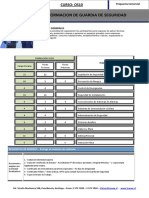 Curso Formación de Guardia de Seguridad