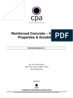 Reinforced Concrete - History, Properties & Durability PDF