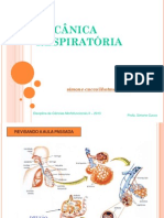 Mecânica Respiratória - Ciências Morfofuncionais II - Simone Cucco - UNIME