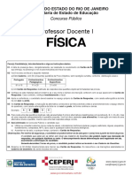 Ceperj 2014 Seduc RJ Professor Fisica Prova PDF