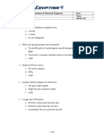 Date: Course Title: Basic Course For Avionics & Electrical Engineers Time: Training Order: Marks: 30 Phase & Lesson Title: AFS MCQ: (15 Marks)