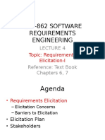 SRE - Week - 5 - Requirement Elicitation Process