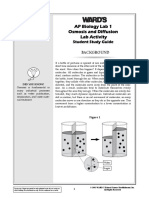 Diffusion & Osmosis Lab