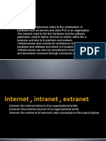 Internet, Intranet, Extranet