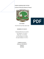 Nursing Respiratory System "COPD (Chronic Obstructive Pulmonary Disease) "