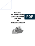 Manual de Prevenção de Acidentes Com Empilhadeiras