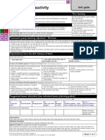 Patterns of Reactivity SOW PDF