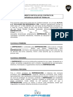 Termo de Confidencialidade Funcionarios