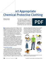 Chemical Protective Clothing